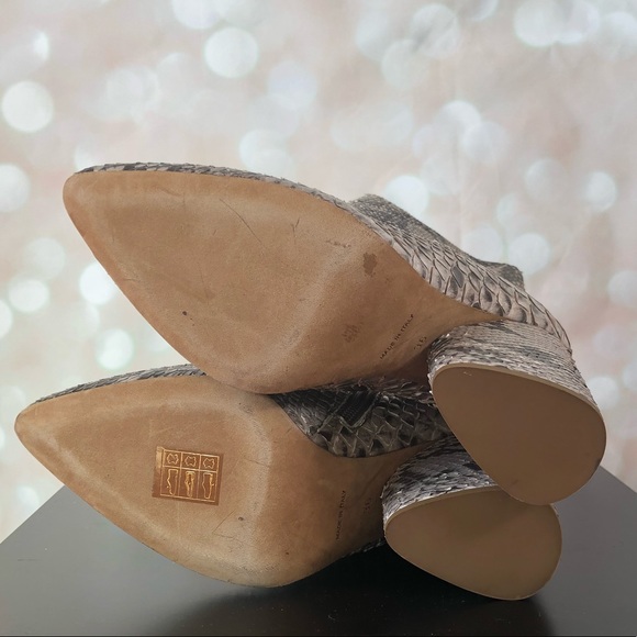 ❌SOLD❌ YEEZY Python Snakeskin Leather boots 36 - Picture 6 of 7